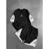 JR Unisex Oversize Şortlu Takım Siyah