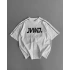 Jwd Unisex Baskılı Tshirt - Beyaz