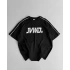 Jwd Unisex Baskılı Tshirt - Siyah