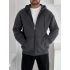 Kapüşonlu Oversize Hırka - Gri
