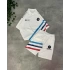 Power Unisex Oversize Şortlu Takım - Beyaz