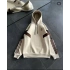 RM Kapüşonlu Oversize Sweatshirt - Bej