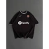 Spoty Oversize Tshirt - Siyah