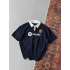 Spoty Polo Yaka Tshirt - Lacivert