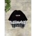 Trap Unisex Oversize Tshirt - Siyah