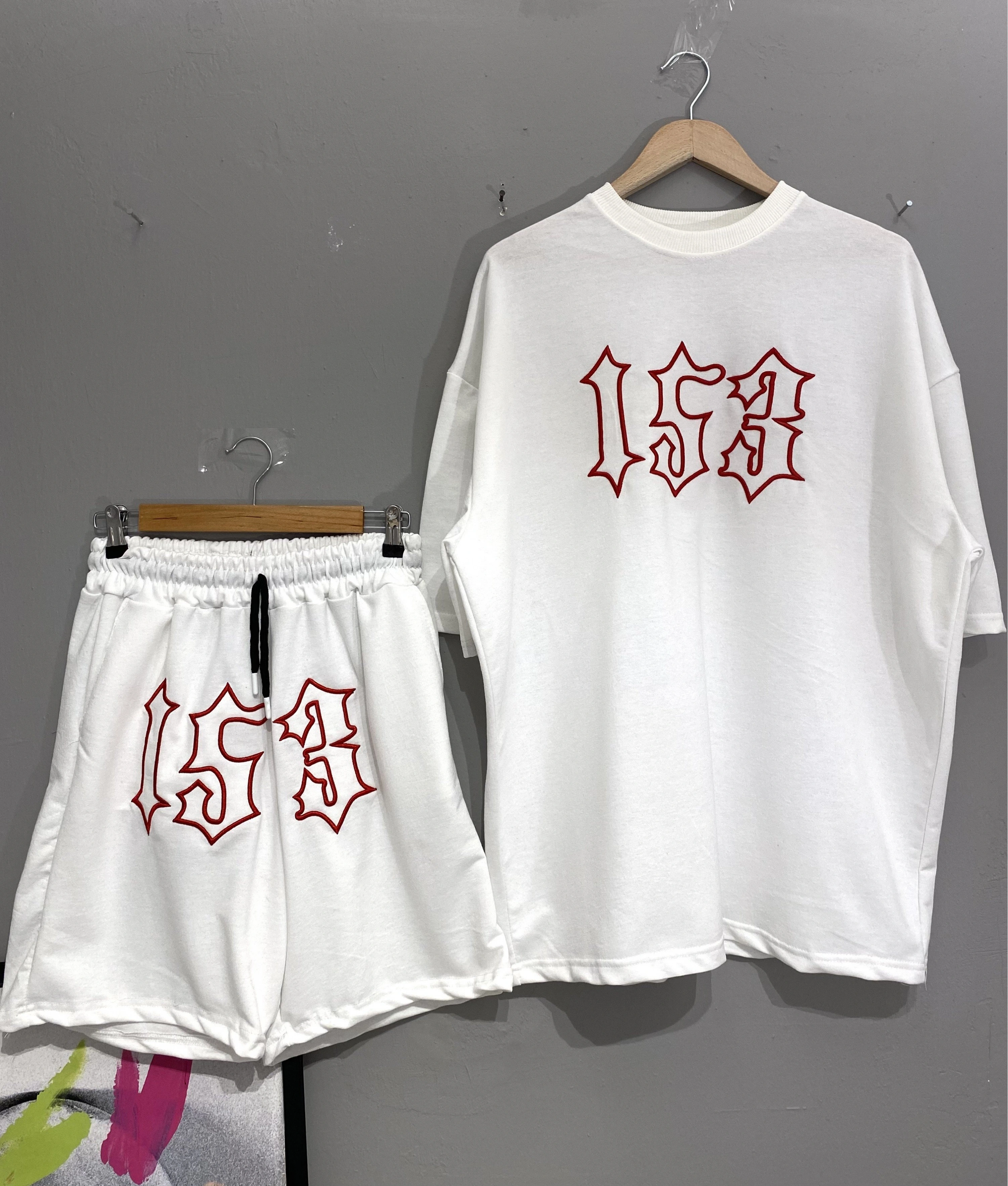 153 Unisex Şortlu Takım