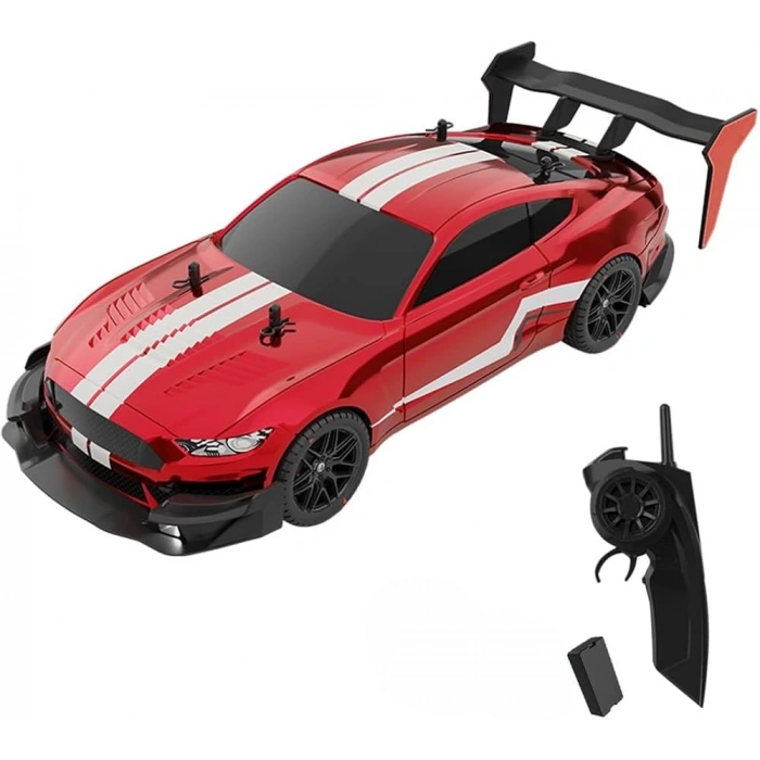 1:14 Hızlı Drift Şarjlı KIRMIZI 4x4 RC Uzaktan kumandalı Yarış Aracı 40 Km/s Hızında Hediyelik Oyuncak