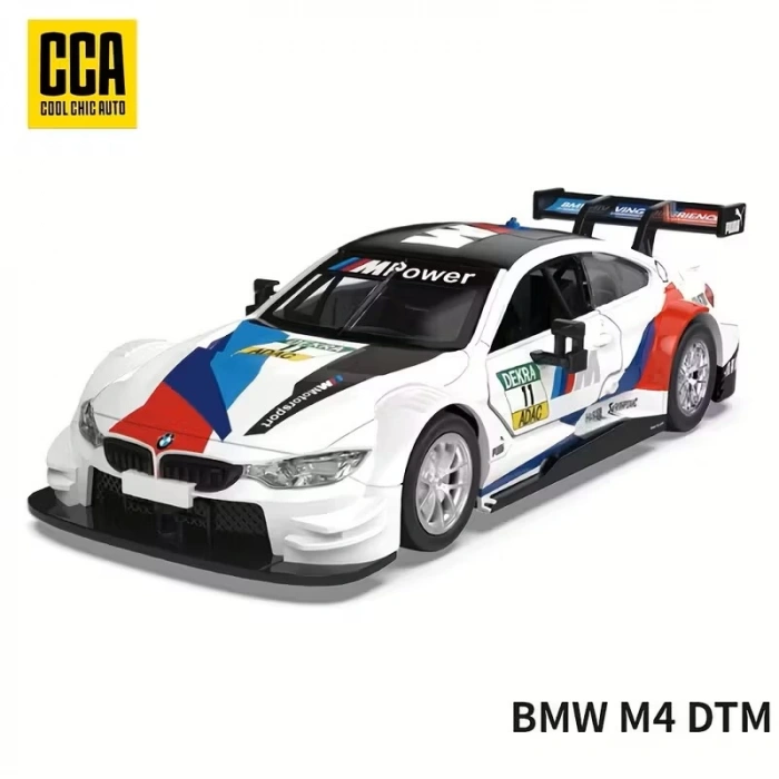 1:44 BMW M4 DTM Kapıları Açılabilen Model Araba Koleksiyonluk ve Hediyelik Özel Seri Araç