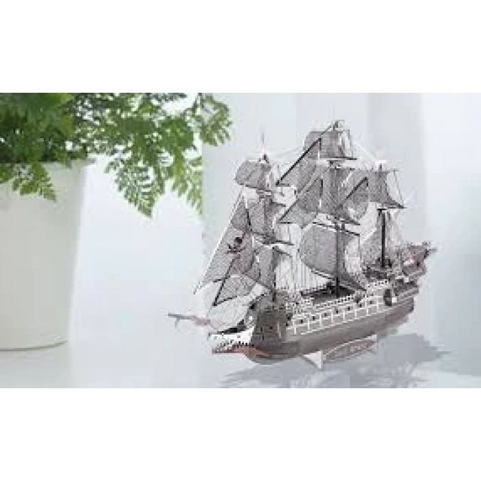 UÇAN HOLLANDALI FLAİNG DUTCHWAN 3D Metal Maket Bulmaca Puzzle modeli kitleri DIY 14+ Yaş 79+ parça