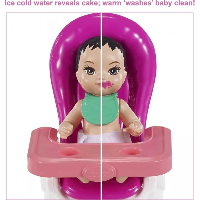 Barbie Skipper Bebek Bakıcısı Bebeği Oyun Seti Parti Temalı FHY97-GRP40