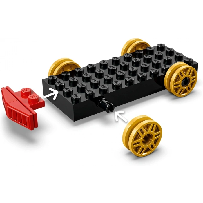 LEGO Disney ve Pixar Oyuncak Hikayesi Kutlama Treni ve RC Araba 43264-4 Yaş ve Üzeri Araba Hayranı Çocuklar için Araba İçeren Oyuncak Yapım Seti, Doğum Günü ve Özel Gün Hediye Fikri (206 Parça)