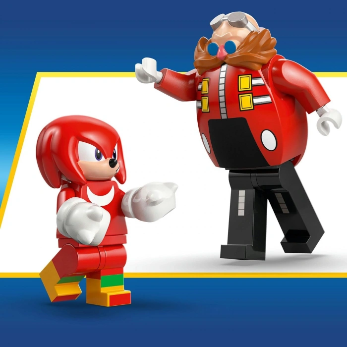 LEGO Sonic Knuckles Egg Crusher Robotu 77005 – 8 Yaş ve Üzeri Çocuklar İçin Aksiyon Dolu Sonic Macerası, İnteraktif Yaratıcı Oyuncak Yapım Seti ve Koleksiyonluk Model Eğlencesi (350 Parça)
