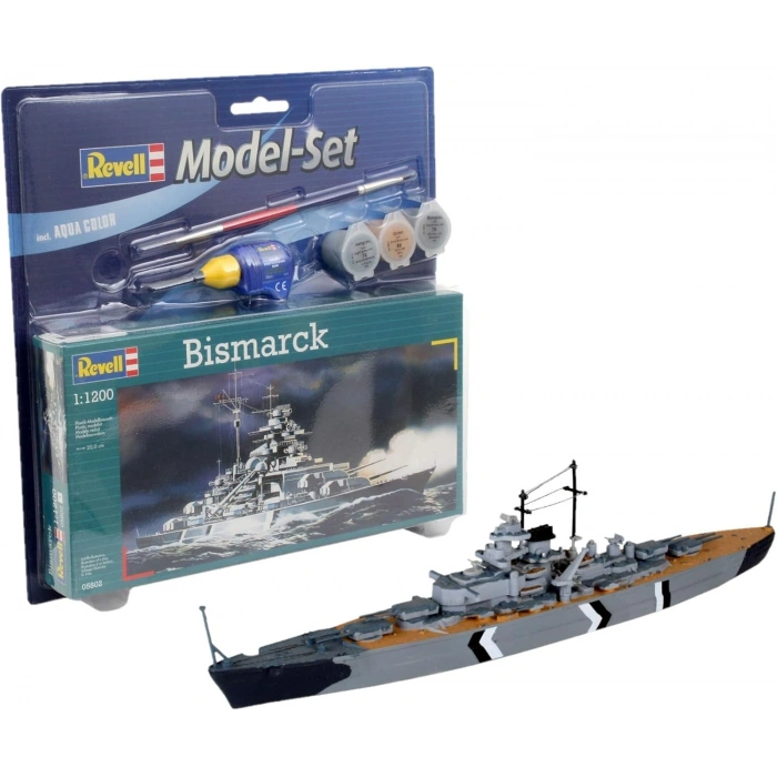 Revell 1:1200 Model Set Bismarck 65802