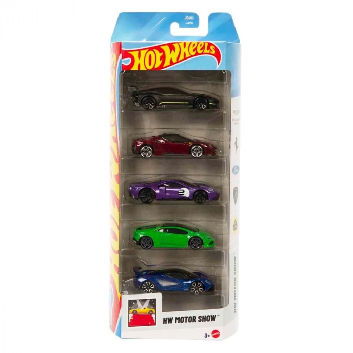 Hot Wheels Beşli Araba Seti HW Motor Show JBJ89