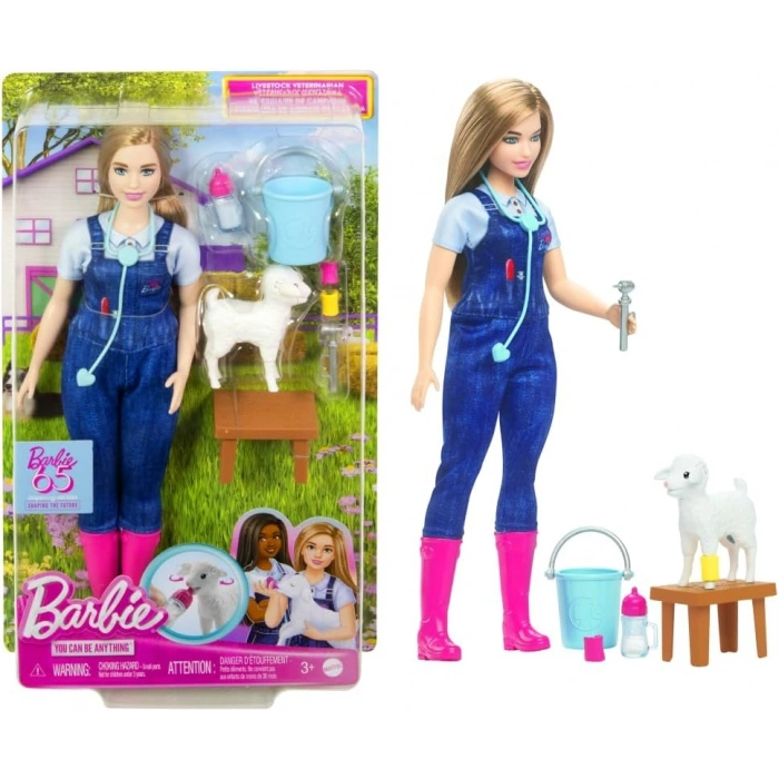 Barbie Çiftlik Veterineri 65. Yıl Dönümü Kariyer Koleksiyonu HRG42