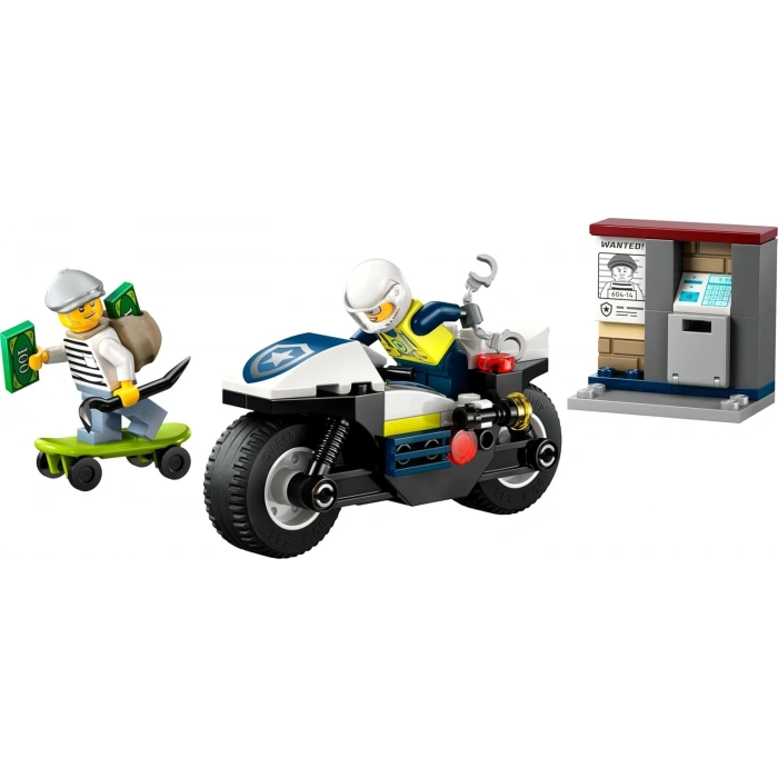 LEGO® City Polis Motosikleti Takibi 60455