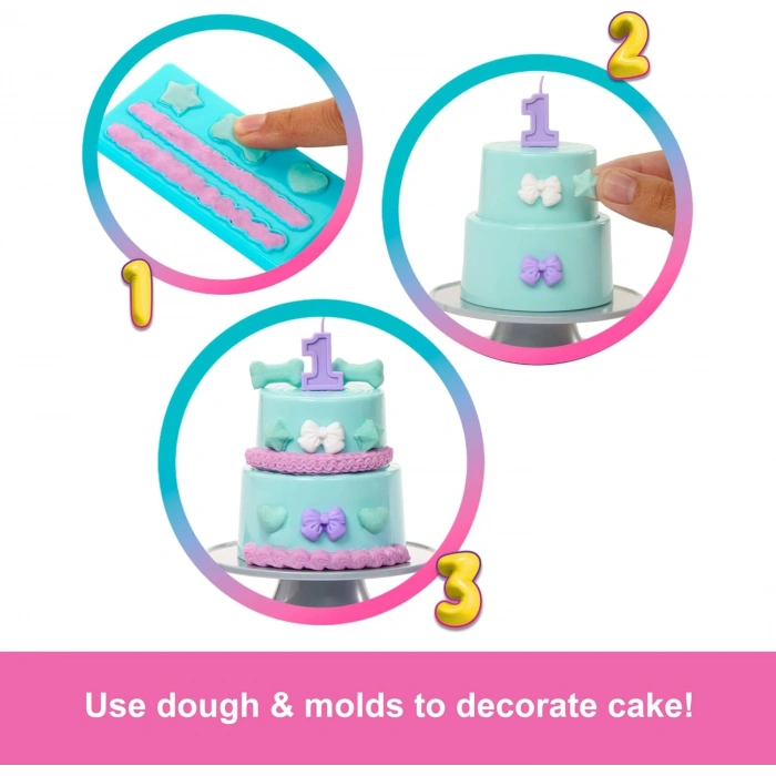 Barbie Parti Paketi Minik Dostumun Doğum Günü Serisi JFG72