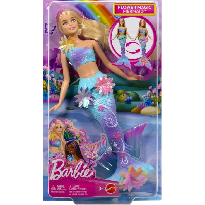 Barbie Büyülü Çiçekler Deniz Kızı JDM72