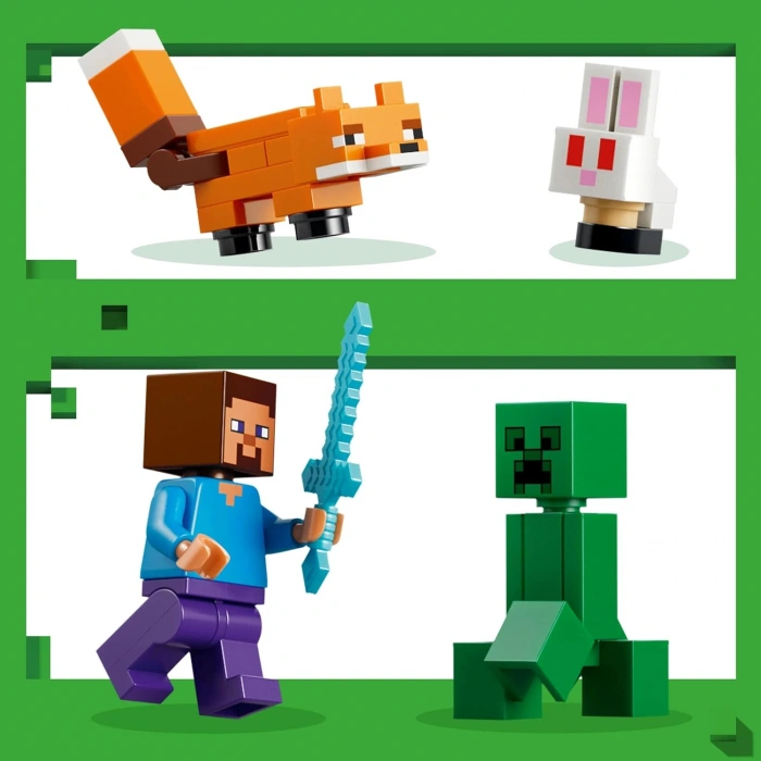 LEGO Minecraft Steve’in Tayga Macerası 21583
