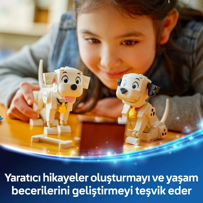 LEGO Disney Classic Lucky ve Penny 101 Dalmaçyalı Köpek Yavruları 43271