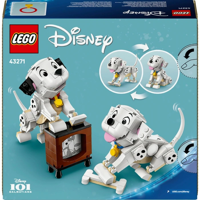 LEGO Disney Classic Lucky ve Penny 101 Dalmaçyalı Köpek Yavruları 43271