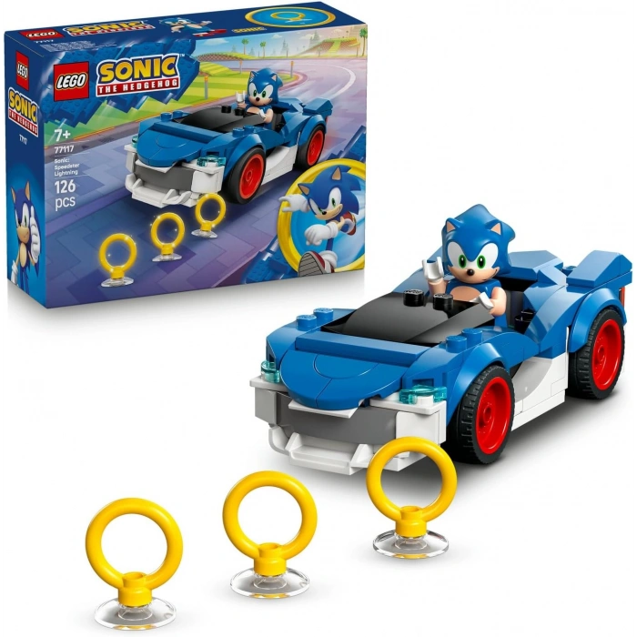 LEGO Sonic the Hedgehog Sonic: Şimşek Araba 77117