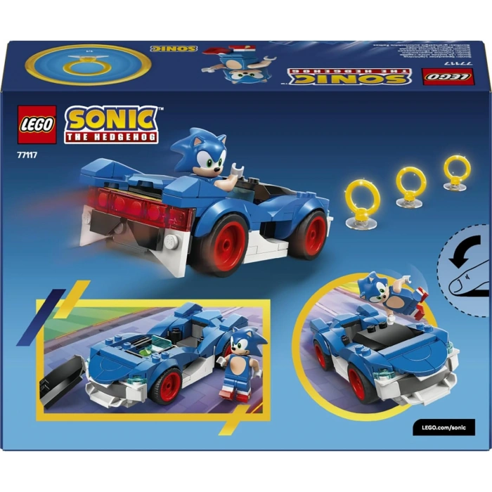 LEGO Sonic the Hedgehog Sonic: Şimşek Araba 77117
