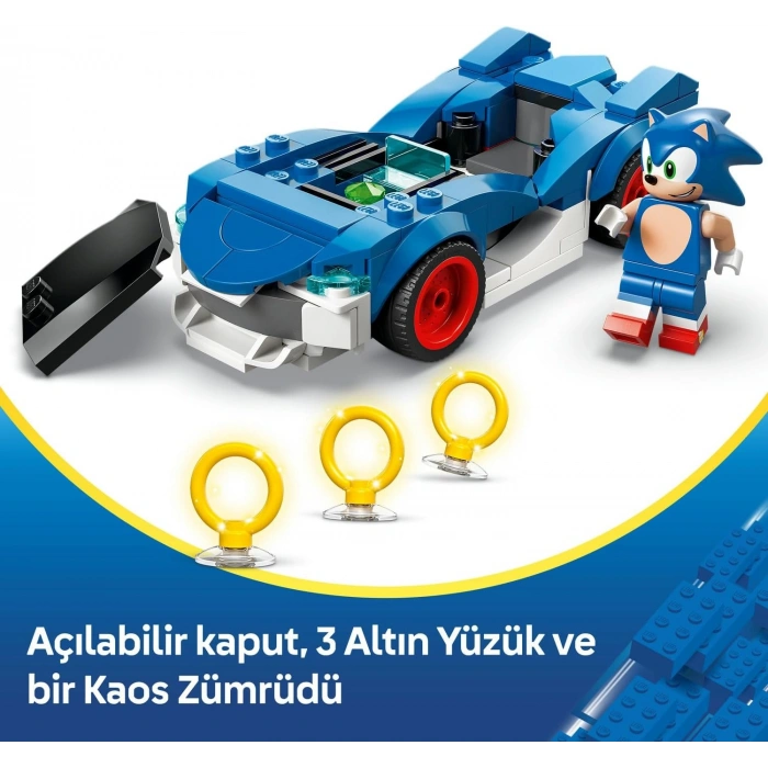 LEGO Sonic the Hedgehog Sonic: Şimşek Araba 77117