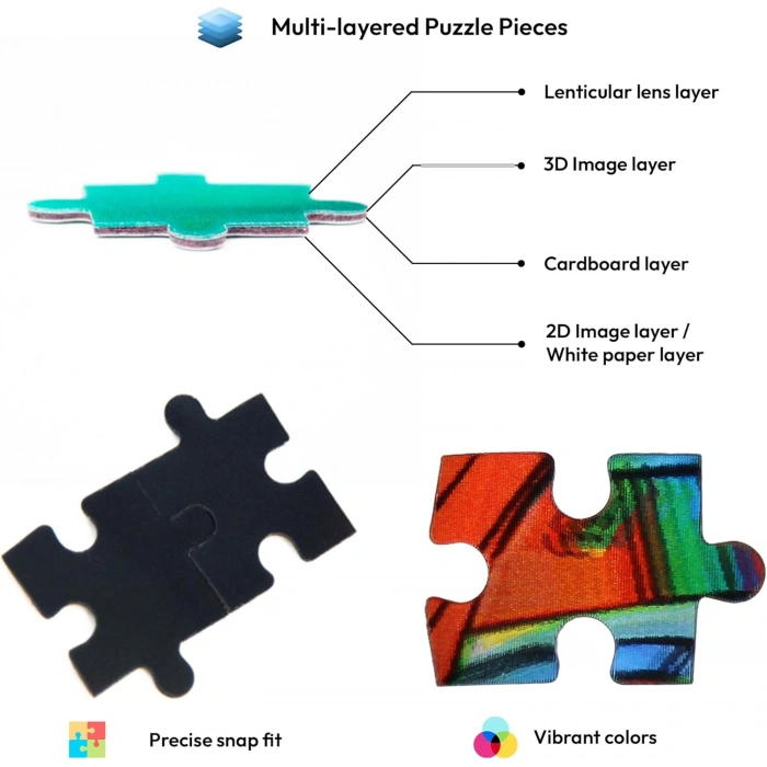 Prime 3D Pet Selfie 500 Parça Yetişkin Puzzle 10062