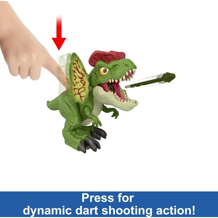 Jurassic World Uncaged İnteraktif Dilophosaurus Figürü HNT65