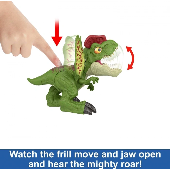 Jurassic World Uncaged İnteraktif Dilophosaurus Figürü HNT65