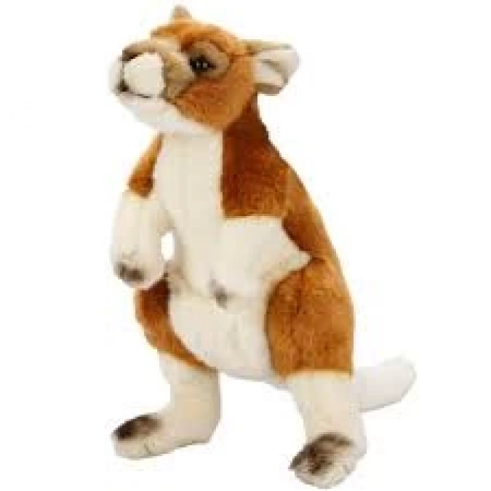 Animals Of The World Ayakta Kanguru Peluş Oyuncak 28 cm