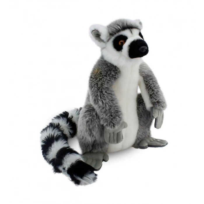 Animals Of The World Oturan Lemur Peluş Oyuncak, 28cm