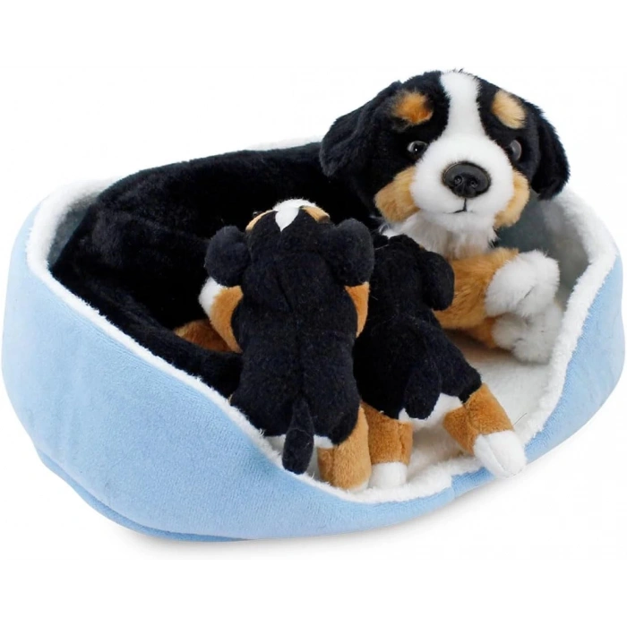 Animals Of The World Sepette Yavrulu Çoban Köpeği Peluş Oyuncak