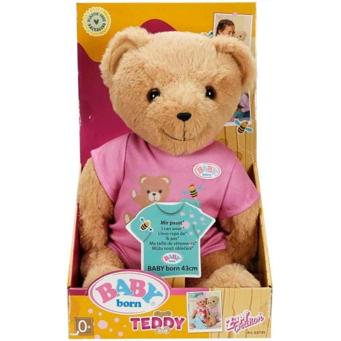 Baby Born Ayıcık  Pembe 43 cm 837139