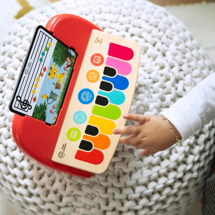 Baby Einstein Cals First Melodies Magic Touch Ahşap Piyano Müzikli Baby Oyuncağı, 6 Aylık ve Üzeri