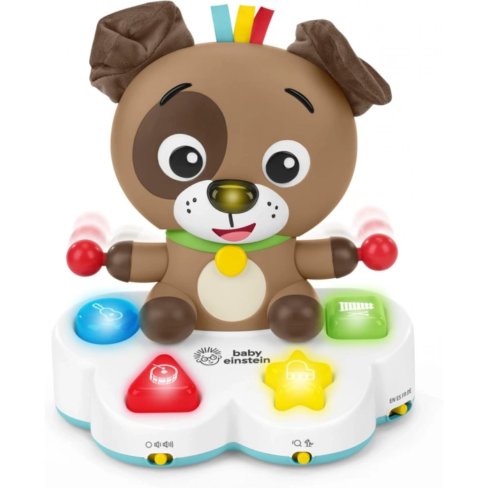 Baby Einstein Drum & Learn Dean Müzikal Öğrenme Oyuncağı, Çoklu Duyusal, 6 Aylık Ve Daha Büyük Bebekler İçin