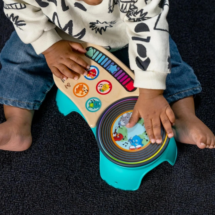 Baby Einstein Hape Dj Discovery Müzikli Oyuncak Pikap, 6 Aylık Ve Daha Büyük Bebekler İçin