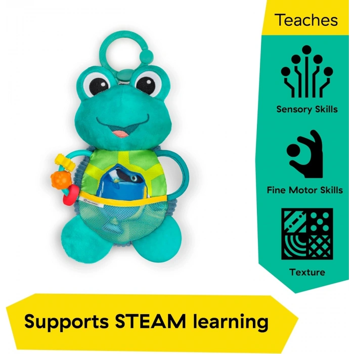 Baby Einstein Ocean Explorers Neptune’s Duyusal Yardımcı Etkinlik Pelüş Oyuncak