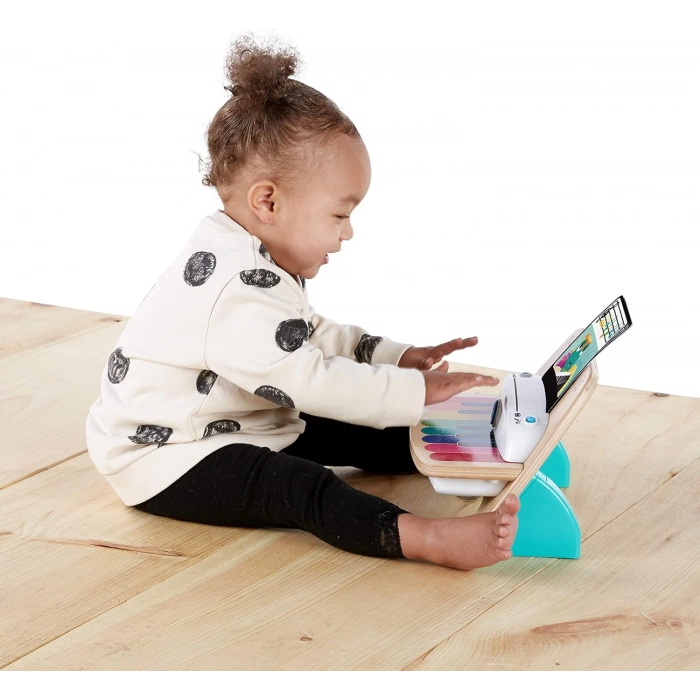 Baby Einstein ve Hape Magic Touch Piyano Ahşap Müzikli Yürümeye Başlayan Oyuncağı, 6 Ay ve Üzeri