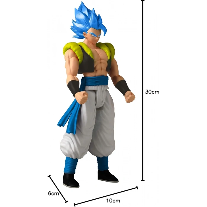 BANDAI Super Saiyan Blue Gogeta 30 cm Dragon Ball Sınır Tanımaz Serisi Figürleri