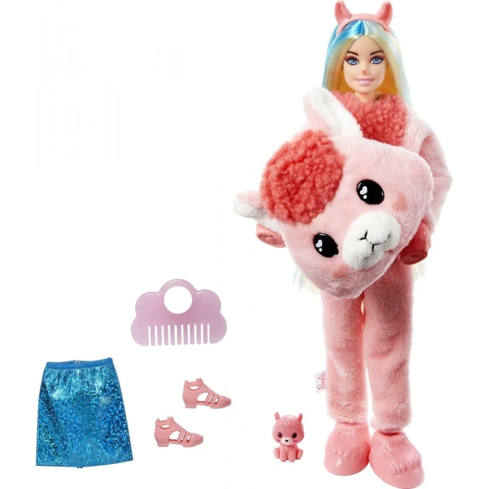 Barbie Cutie Reveal Bebekler 2. Seri Parti Laması HJL60