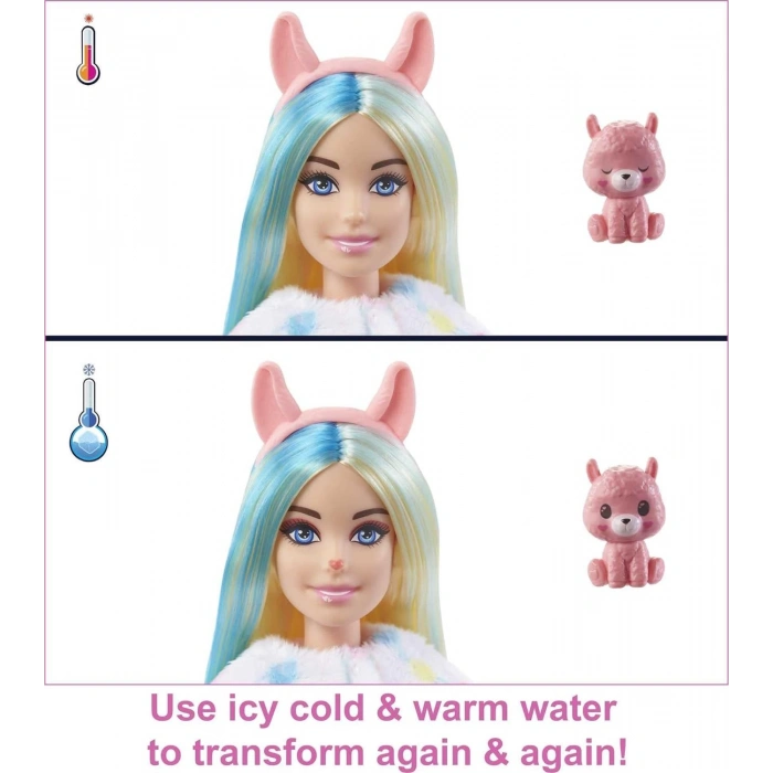 Barbie Cutie Reveal Bebekler 2. Seri Parti Laması HJL60