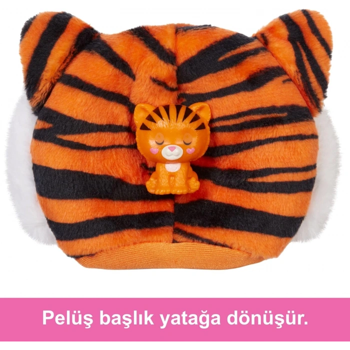 Barbie Cutie Reveal Bebekler Barbie Tropikal Orman Serisi - Kaplan, 3 yaş ve üzeri, HKP99