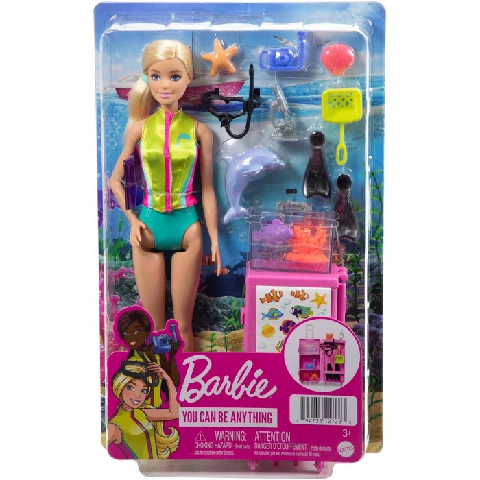 Barbie Deniz Biyoloğu Oyun Seti HMH26