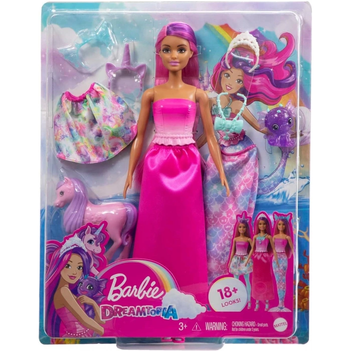 Barbie Dreamtopia Bebek ve Aksesuarları, 3 yaş ve üzeri, HLC28