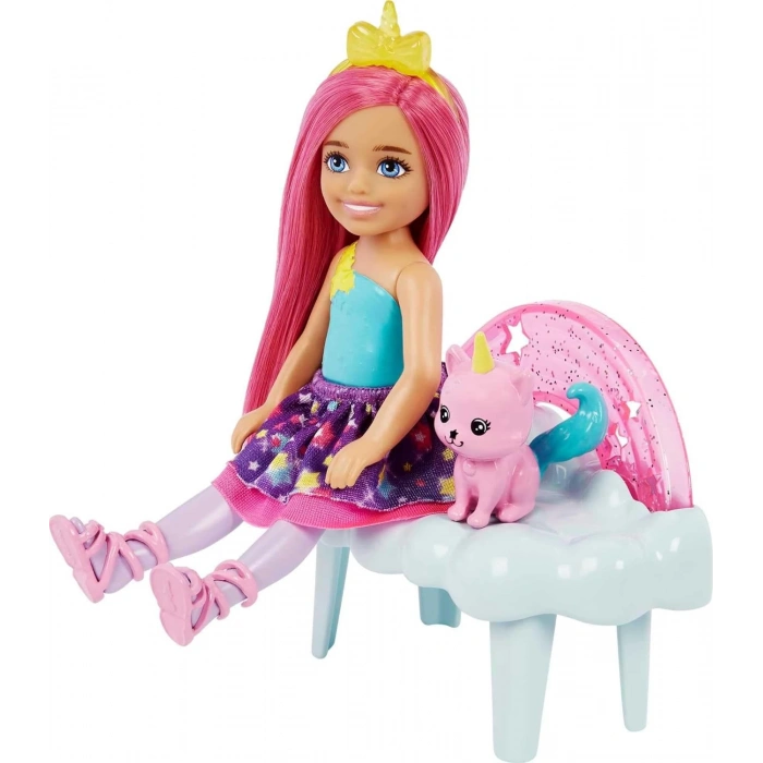 Barbie Dreamtopia Chelsea Oyun Alanı, 3 yaş ve üzeri, HLC27
