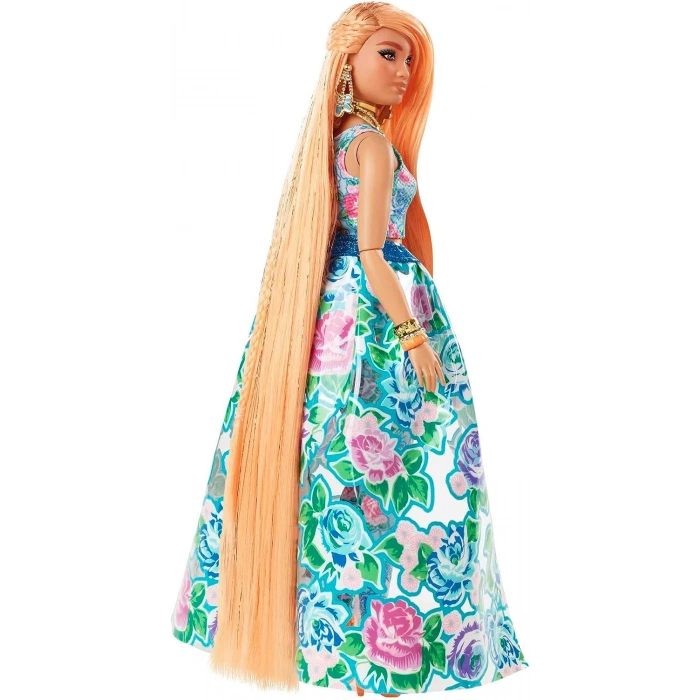 Barbie Extra Fancy - Çiçekli Kostümlü Bebek, 3 yaş ve üzeri, HHN14