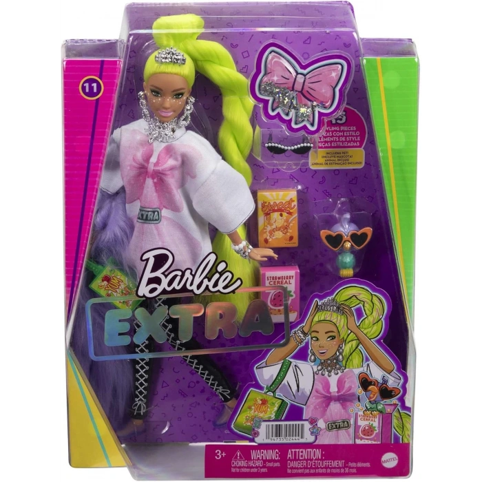 Barbie Extra Neon Saçlı Bebek HDJ44
