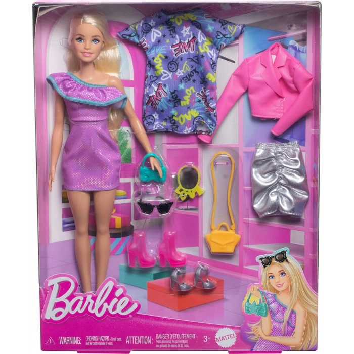 Barbie Moda Bebek Kıyafetleri Ve Aksesuarları HYT61